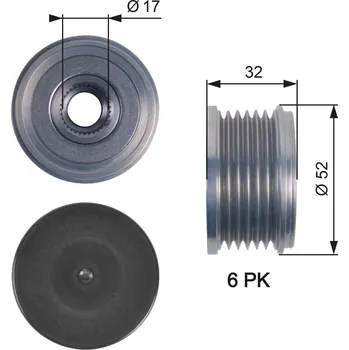 Předstihová spojka GATES OAP7140