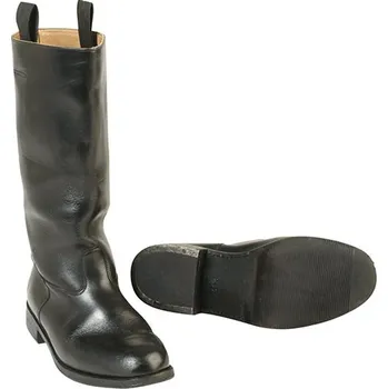 Těžké boty Bundeswehr Boty BW holínky (strážní batalion) ČERNÉ použité velikost: 260