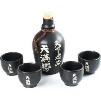 Japonský saké set Tenman Sakura