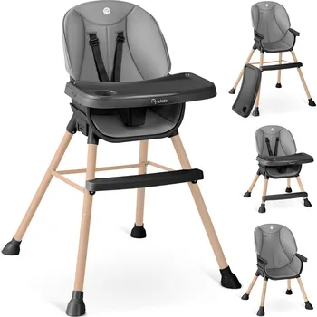 Jídelní židle Jídelní židle Nukido Tilo šedá-černá