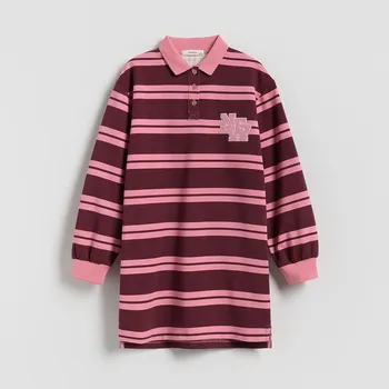 Dívčí šaty Reserved - Proužkované šaty - vícebarevná - 250FW-MLC - 250FW-MLC-152