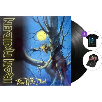 Pánské tričko Iron Maiden - Fear Of The Dark (LP) SET1 L