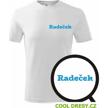Dětské tričko Radeček - Barva: bílá, Velikost 6let