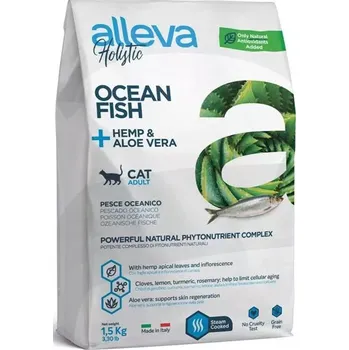 Krmivo pro kočku Alleva Holistic Cat Adult Ocean Fish 1,5kg