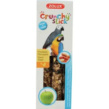 Pro ptáka Zolux Crunchy Stick Parrot Buráky/Jablko 2ks