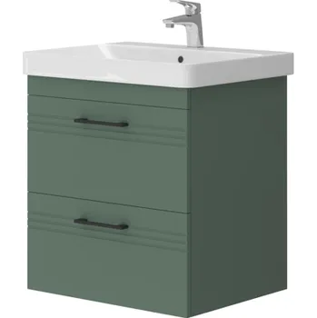 Koupelnový nábytek Lavedo Melony Green 80 koupelnová skříňka s umyvadlem