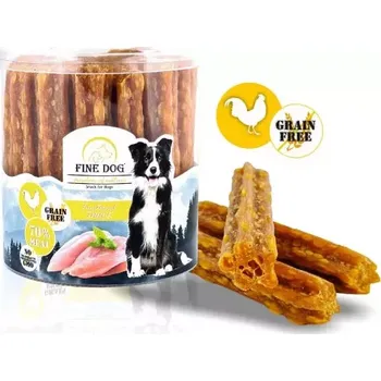 Pamlsek pro psa FINE DOG Funkční masová hvězda KUŘECÍ 25ks