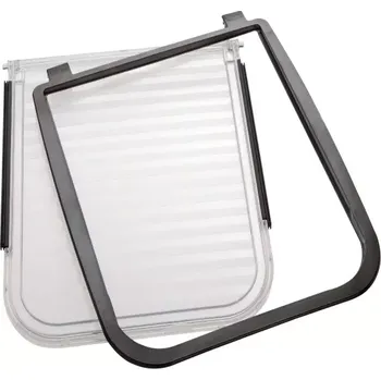 Dvířka pro psa Ferplast Swing 9 náhradní flap s rámečkem hnědý