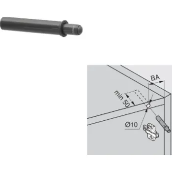 Píst dorazový BLUM 970A1002 - závrtný tvrdý