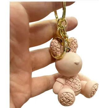 Cd Přívěsek zajíc 6 cm s rolničkou - různé barvy Barva: Světle růžová