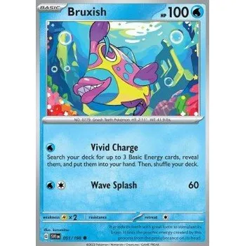 Sběratelská karetní hra Pokémon SV1en 051/198 Bruxish - Scarlet & Violet Stav: Excellent, Verze: REVERSE HOLO