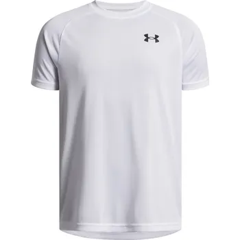 Dětská móda Chlapecké tričko Under Armour Tech 2.0 SS velikost YM white / black