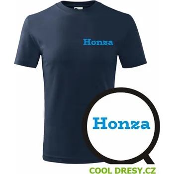 Dětské tričko Honza - Barva: námořní modrá, Velikost 4roky