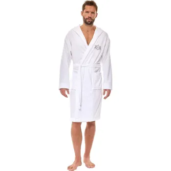 Pánský župan L&L 2521 bílá M 0