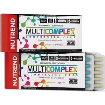 Fitness strava MULTICOMPLEX COMPRESSED CAPS - NUTREND EXP. 2/2025