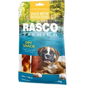 Pamlsek pro psa Rasco Premium 3 tyčinky s kachním 140g