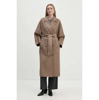 Dámský kabát Kabát Day Birger et Mikkelsen Howard - Double Faced Wool DAY65243401 béžová 80X, vel. 40