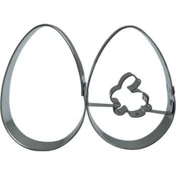 Vykrajovátko Smolík Cookie Sada vykrajovátek vajíčka se zajíčkem