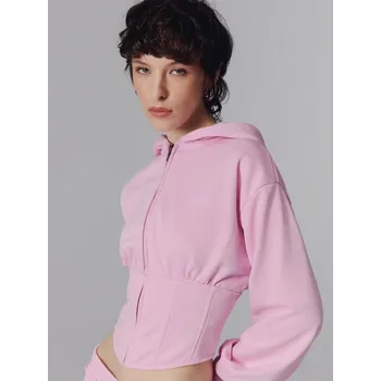 Pánská mikina Mikina na zip s kapucí - L - House - nachový - 106GB-40X