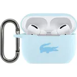 Lacoste Liquid Silicone Glossy Printing Logo pouzdro AirPods Pro modré