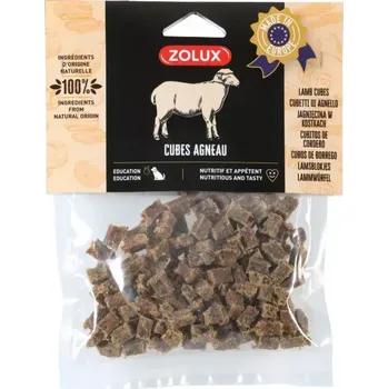 Pamlsek pro psa Zolux Pochoutka Jehněčí kostky 100g