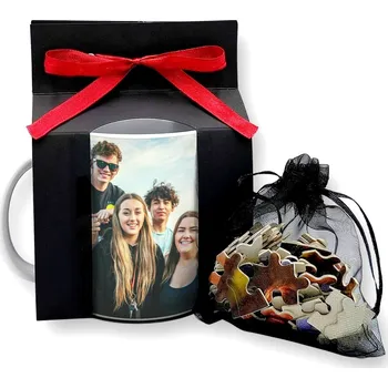 kreativní sada GRAVENO Hrnková skládačka - Originální dárek s fotkou