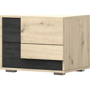 Noční stolek IDZ Noční stolek BAFRA, 54 cm Dub Artisan/Norská borovice