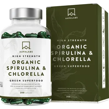 Aavalabs (Finsko) Aavalabs Spirulina & Chlorella (200 kapslí)