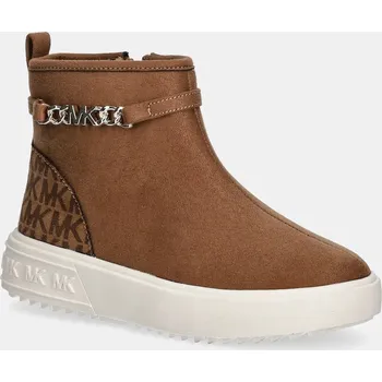 Chlapecké tenisky Dětské boty Michael Kors EMMET CHAIN hnědá barva, MK02947210 82X, EUR 33