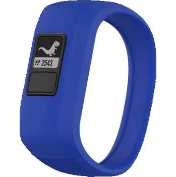 Příslušenství k chytrým hodinkám eses Silikonový náramek pro Garmin VívoFit Junior 1 a 2, Vívofit 3 - Velikost S, modrý