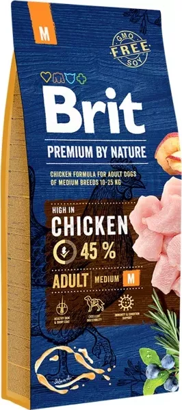 Brit Premium Dog by Nature Adult M 15 kg