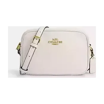 Kabelka COACH dámská kožená kabelka Jamie mléčná