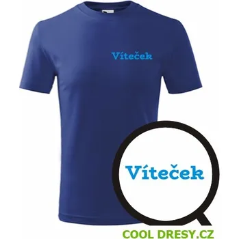 Dětské tričko Víteček - Barva: královská modrá, Velikost 6let