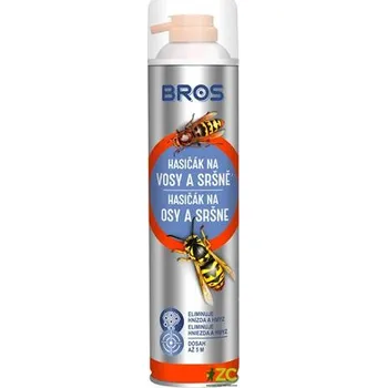 Insekticid Bros - sprej proti vosám a sršňům 600 ml ( hasičák )