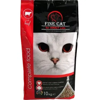 Krmivo pro kočku FINE CAT Adult hovězí 10kg