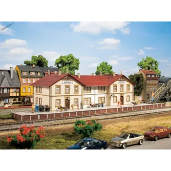 Modelová železnice Nádraží Zelený vrch H0 - Auhagen 11413