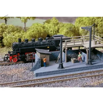 Modelová železnice Zauhlování s vodním jeřábkem TT, H0e - Auhagen 13291