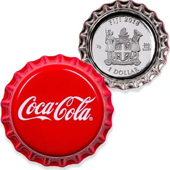 Anonymus mint Stříbrná mince 6 g Coca Cola Bottle Cap Proof Coca Cola Víčko od lahve