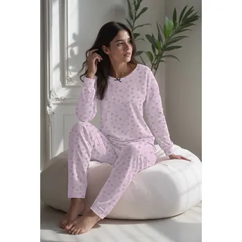 Dámské pyžamo Dámské pyžamo Vivisence 2023 Barva: Růžová - světle, Velikost: S