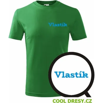 Dětské tričko Vlastík - Barva: střední zelená, Velikost 10let