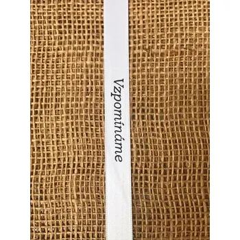 Stuha Stuha Vzpomínáme 15mm x 25m bílá / černá