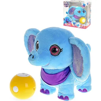 plyšák Plyšový chodící slon se zvukem (26 cm)