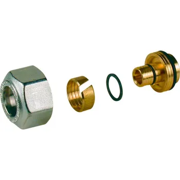 rozdělovač topení GIACOMINI R179AM Adaptér pro trubky PEX - AL - PEX a UH 16x(20x2) (R179MX020)