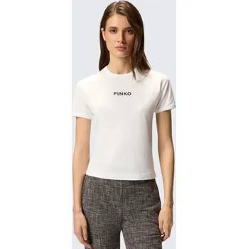 Dámské tričko Dámské tričko PINKO INTENSO 105728A2USZ25 bílé Velikost: XS