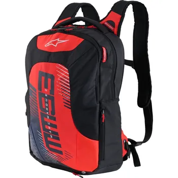 Sportovní batoh Alpinestars MM93 City Hunter V2 Black/Red Fluo/Blue Navy/White Backpack