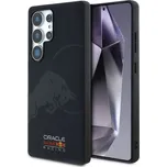 Oracle Red Bull Racing Leather Meshed Debossed Logo MagSafe kryt Samsung Galaxy S25 Ultra modrý