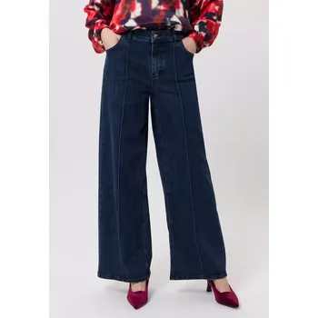 TUZZI ESSENTIALS dámské džíny tmavě modré široké