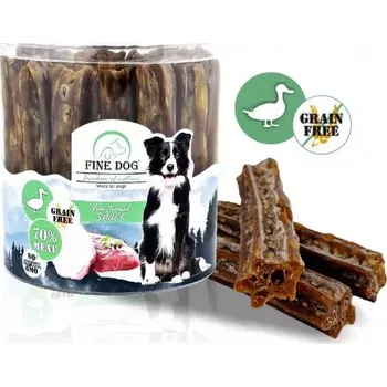 Pamlsek pro psa FINE DOG Funkční masová hvězda KACHNÍ 25ks