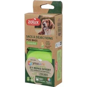 sáček na exkrement Zolux sada ECO sáčků na exkrementy 4x15ks YR