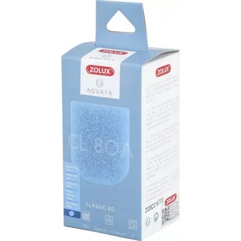 filtrační náplň do akvária Zolux Filtr Blue Foam Classic 80x2
